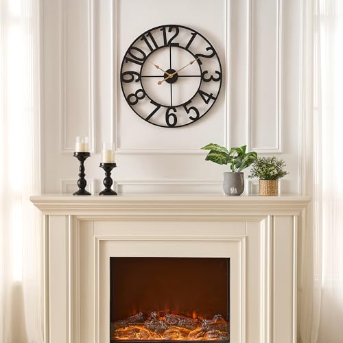 Alarmore Wall Clock, 14 in Small Wall Clocks Battery...