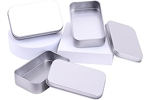 Empty Altoid Tins 40/1 Small Hinged Tin Box Lids Storage