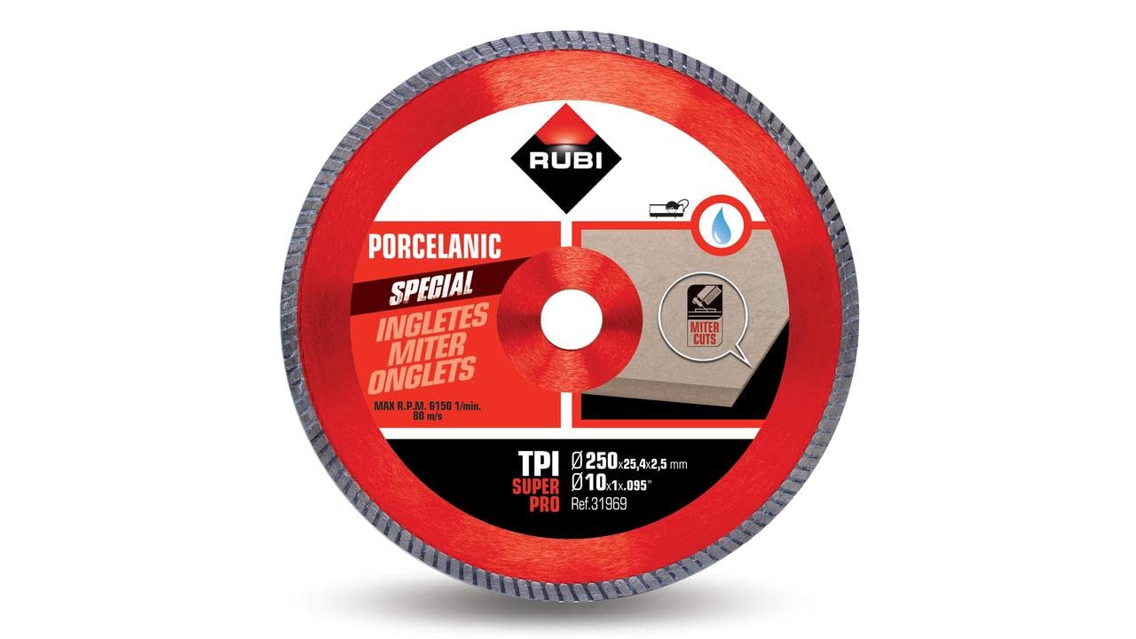 31969 Diamond Disque 250 mm Super Pro Rubi