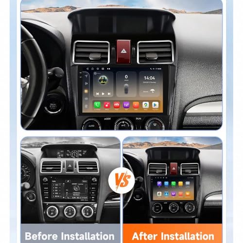 Navegación GPS Subaru Impreza Forester 2016-2018 con Android Auto y Carplay 2