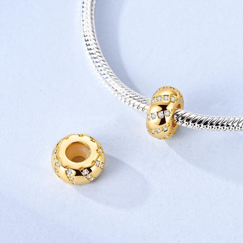 925 sterling silver bracelet necklace pendant, women's jewelry, a charming pendant suitable for matching the original bracelet, perfect for parties, birthdays, and as a jewelry gift - Image 3