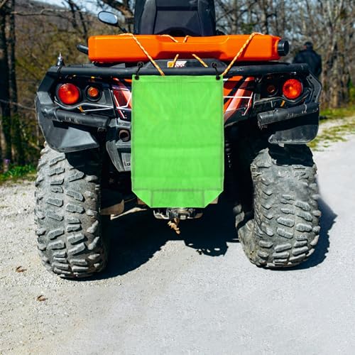 Image of BuleVina UTV ATV Trash Bag Sack - Portable Mesh Garbage Tote for Off-Road, Beach, Pickup - Universal Compatible with SUV - Reusable, Tear-Resistant Storage Cart
