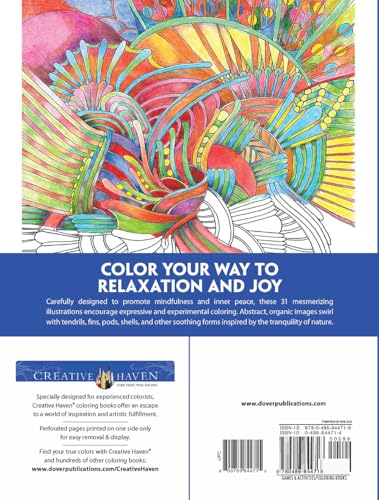 Creative Haven Serenity Coloring Book; Your Path to Stress Relief, Relaxation, Zen and Mindfulness (Adult Coloring Books: Calm) - Image 2