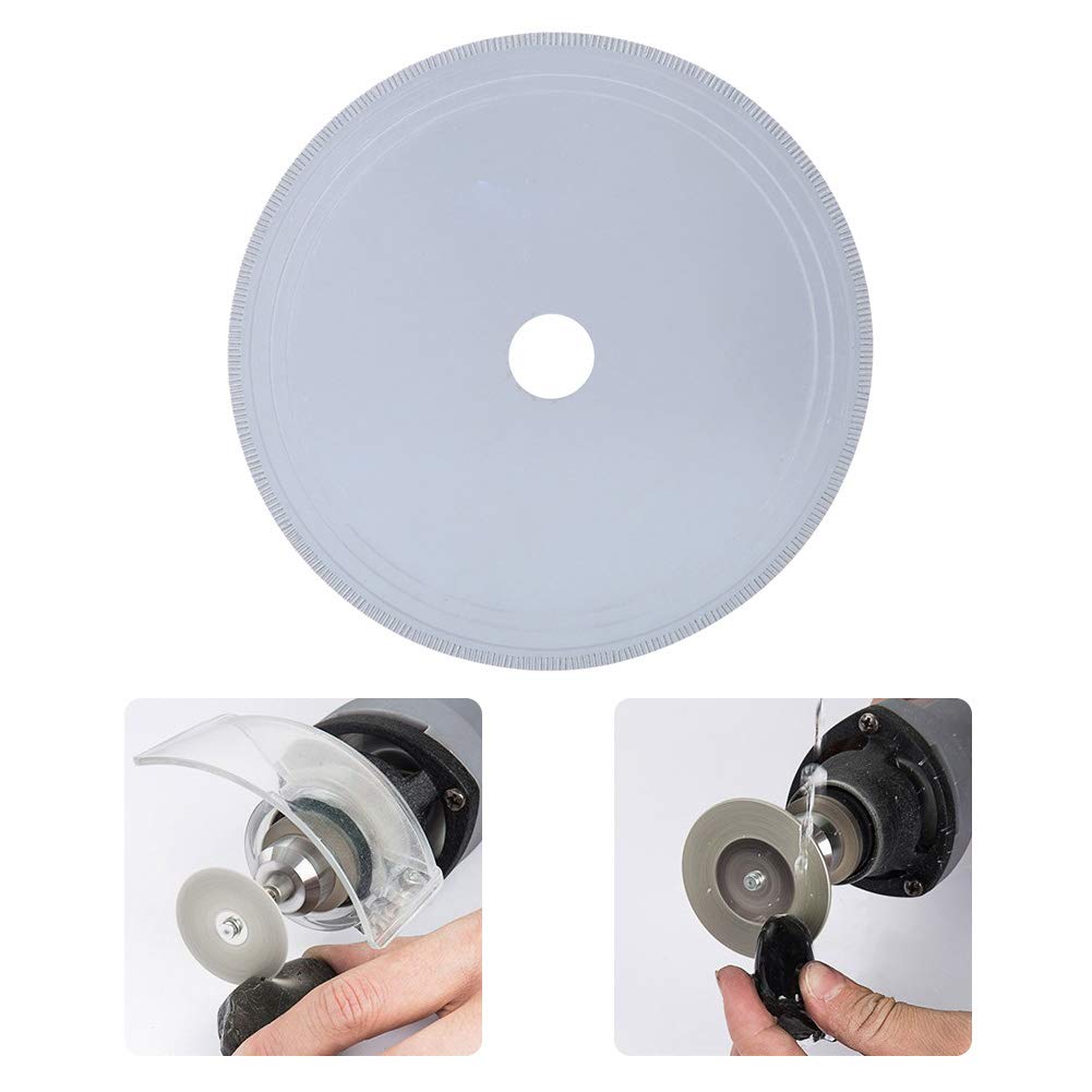 Lama per circolare diamantata per giadeite, agata e cristallo; disco da taglio per gioielli con elevata durezza e ottima dissipazione del calore; lama di diametro (Compressa da 300 x 25 x 1,2 denti