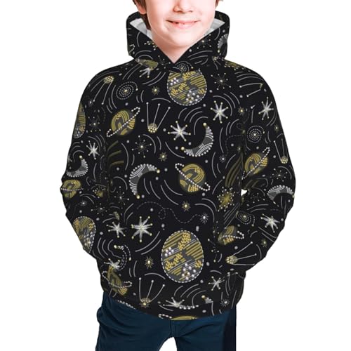Planet Kid Hoodies Boys Sweatshirts Girls Pullover with Pocket3