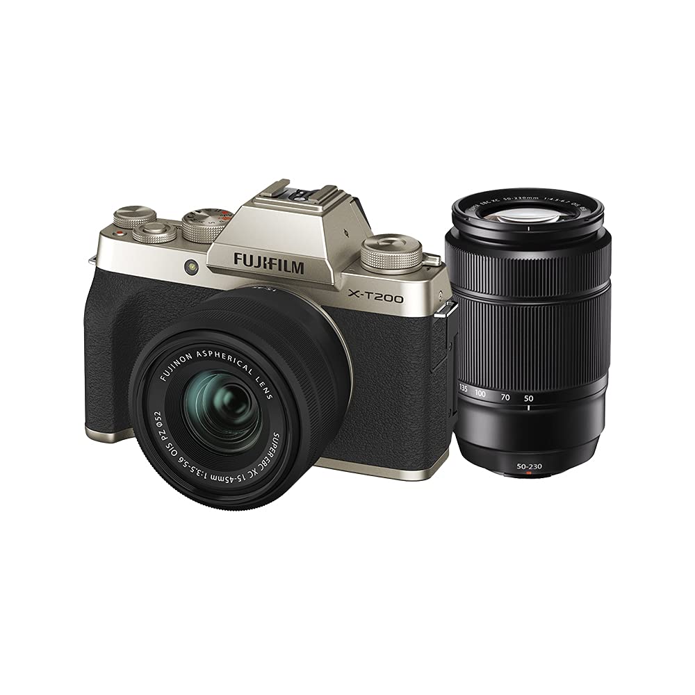 Buy Fujifilm XT200 Mirrorless Camera with 1545mm & 50230mm Dual Lens