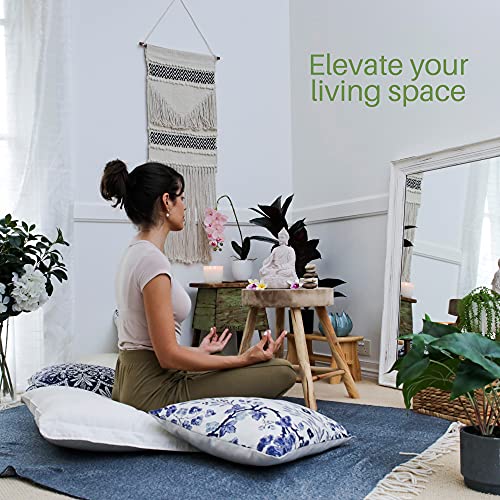 Enso - Healing Medicine 10” Buddha Statue Home Decor For Meditation Altar Table, Yoga Room & Zen Garden - White Resin Buddha Head Figurine Decorations - Restorative Gift Of Spiritual Sculpture Decor #TOP2