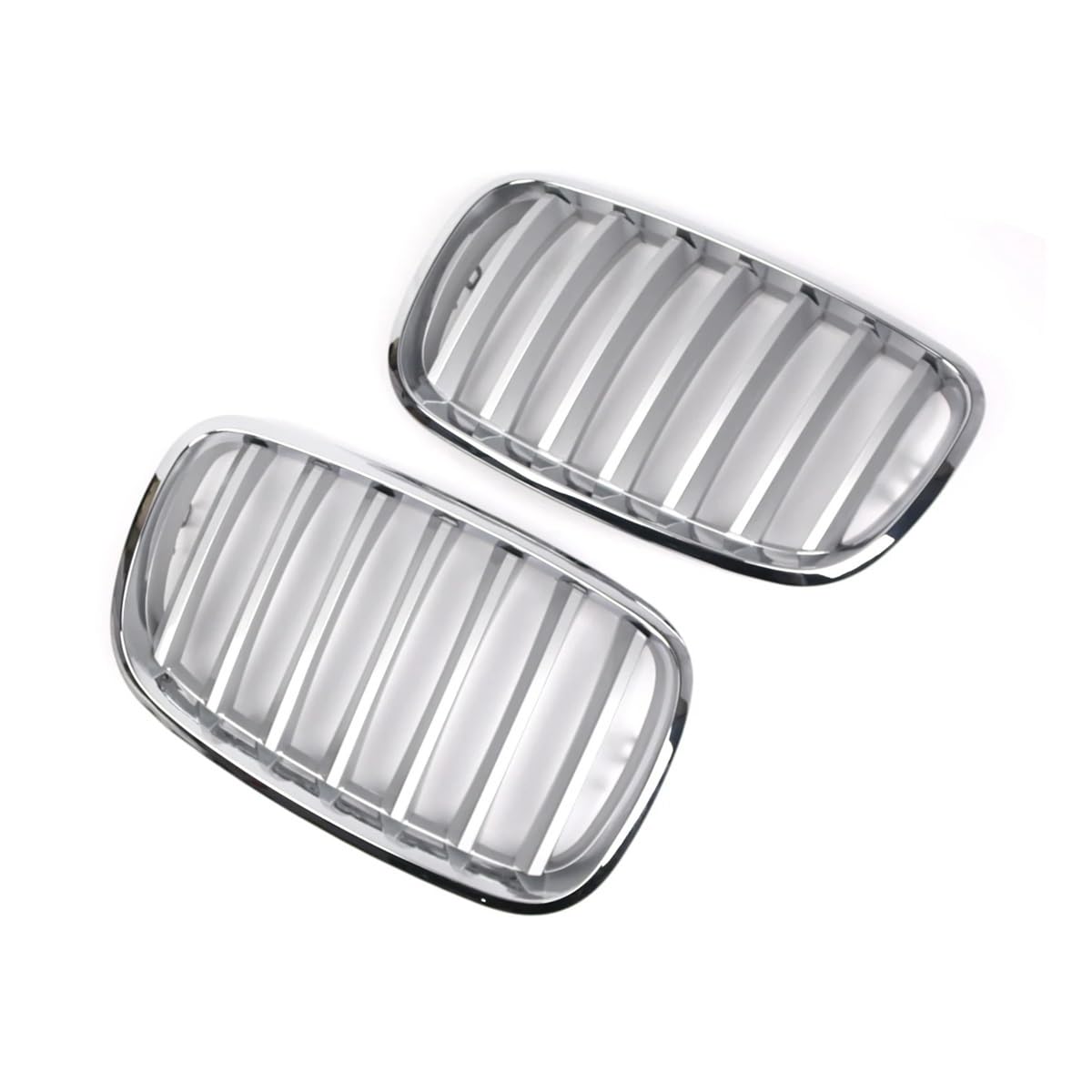 Parrilla delantera capó Rejilla delantera de riñón para coche, accesorios malla para parrilla para E70 E71 X5 X6 2008-2013