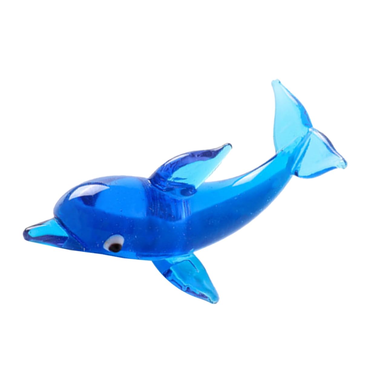 Amazon.co.jp: Gadpiparty クリスタルガラス イルカの置物 手吹き