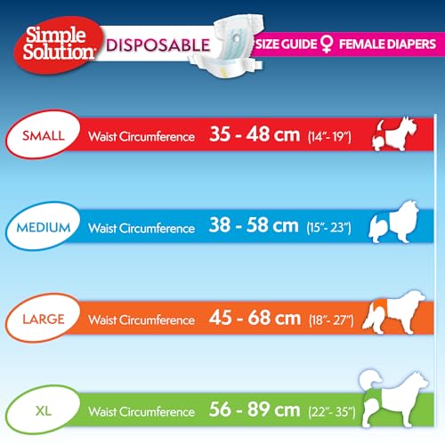 simple solution, Einwegwindel, 12 Stück Größe M