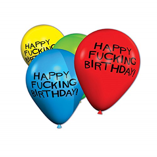 Candyprints X-Rated Birthday Ballons