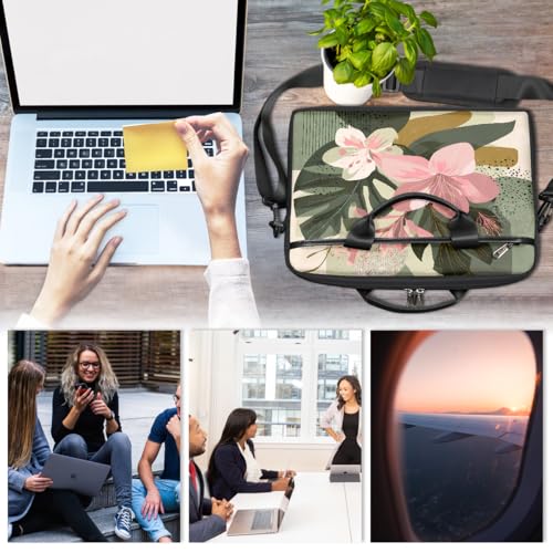 Bolsa para portátil abstracta 15 pulgadas con correa miniatura 6