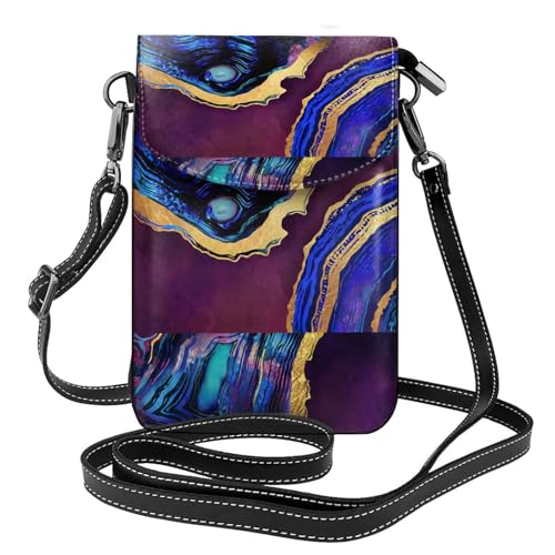 Petit sac bandoulière agate pour femme : ne perdez plus votre téléphone ni vos cartes