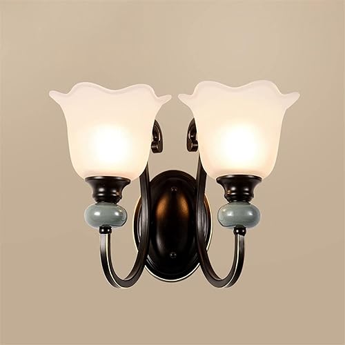 Lámparas de pared europeas LED  Lámpara de pared de estilo industrial retro, lámpara de pared para dormitorio, pasillo, accesorios de vida, lámpara