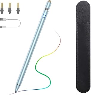 TiMOVO Stylus Pen for iPad, Apple Pencil for 2018-2023 iPad 10/9/8/7/6th Generation,iPad Pro,iPad Air 5/4/3,iPad Mini 6/5 Precise Writing Drawing Palm Rejection Apple Pencil 1st Gen for iPad,Sky Blue