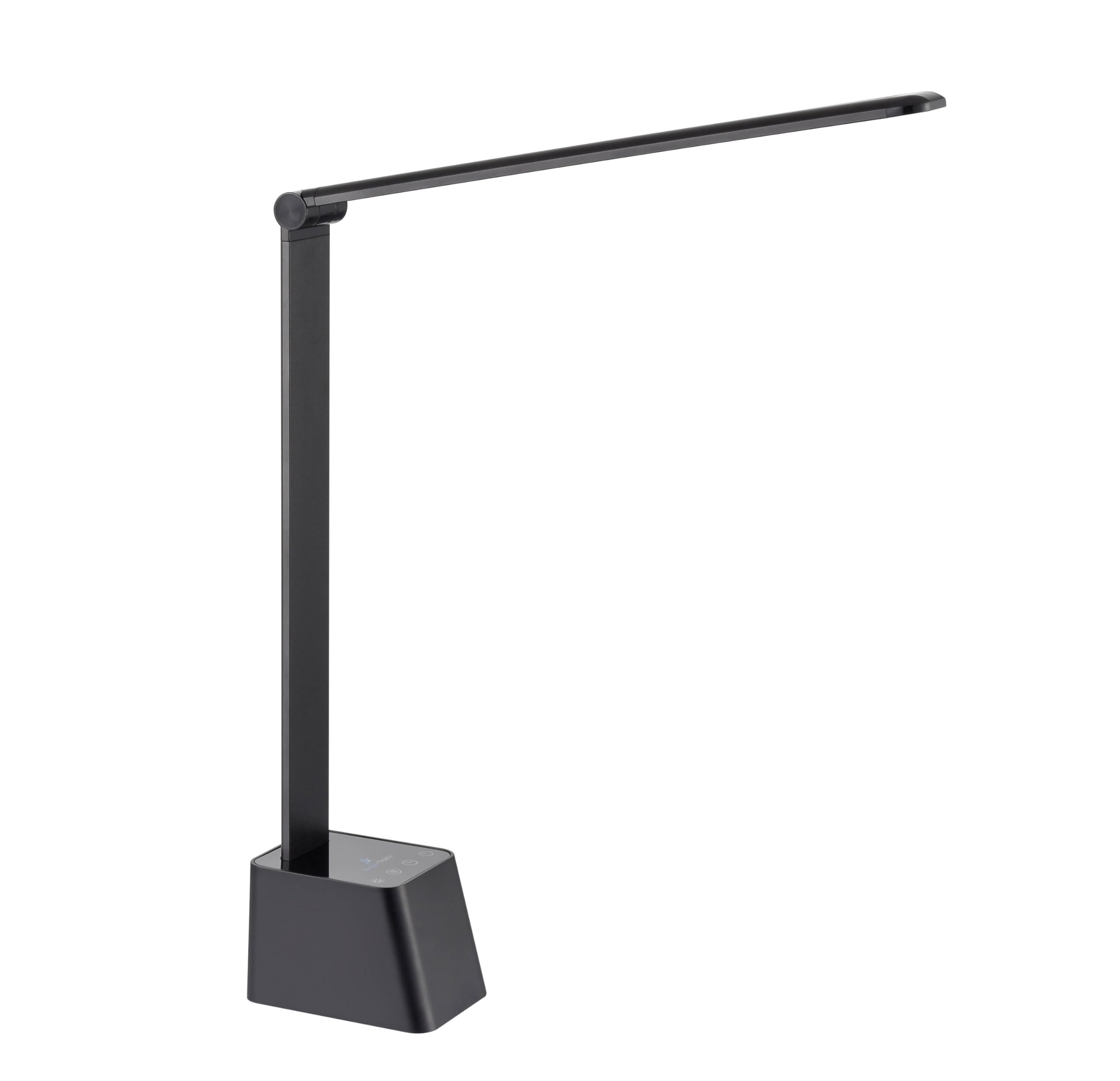 Ambertronix Minimalist LED Desk Lamp, 5 Lighting Modes, USB Charging Port, Aluminum Arms, Portable, Dimmable, Touch Control, Auto Timer