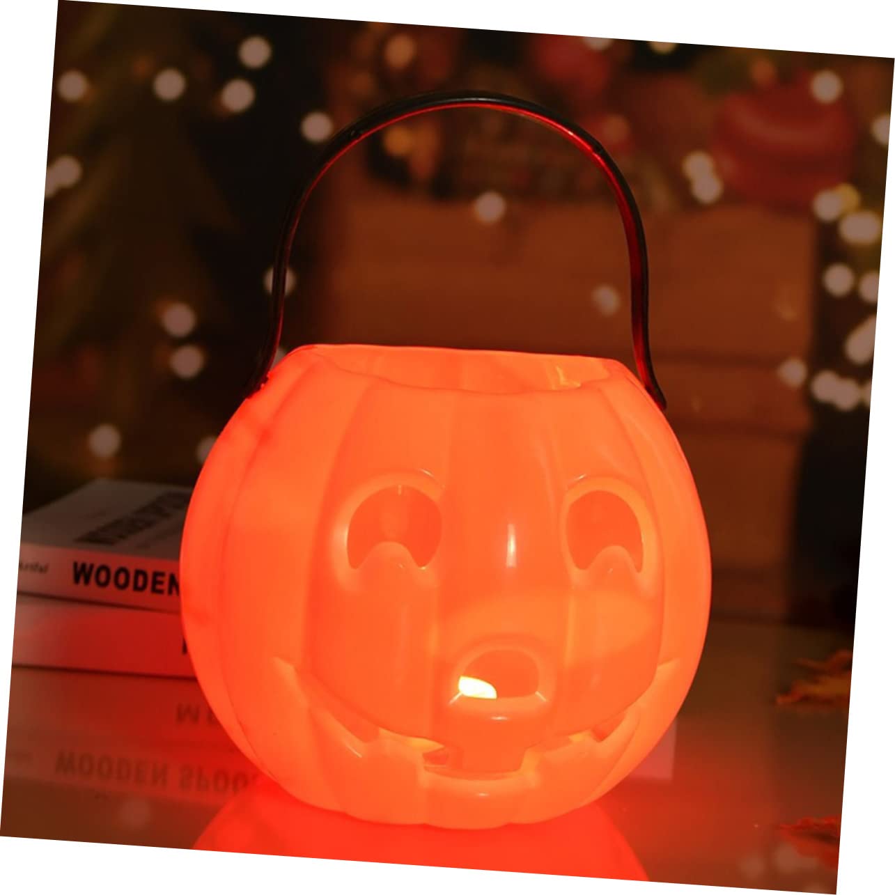 Amazon | OKUMEYR 携帯用ジャックオーランタン ハロウィンの飾りを