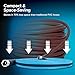 Camco EvoFlex2 25-ft Drinking Water Hose - RV Drinking Water Hose Reinforced with Fabric & Ultra Lightweight - Contains No Lead, No BPA & No Phthalate - Abrasion Resistant (22577)