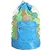 Kacsoo Strandspielzeug Netztasche, Große Mesh-Tote Sand Strandspielzeug Aufbewahrungstasche, Strapazierfähiger Kordelzug Strandrucksack Schwimm- und Pool-Strandtasche