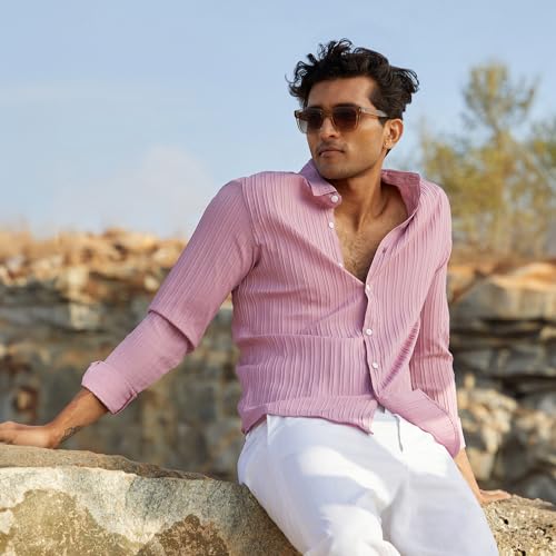 Image of Campus Sutra Men's Regular Fit Shirt