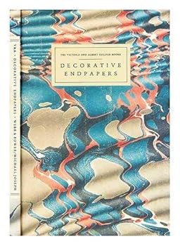 Hardcover Victoria and Albert Colour Books: Decorative End Papers Series 1 (The Victoria & Albert colour books) Book