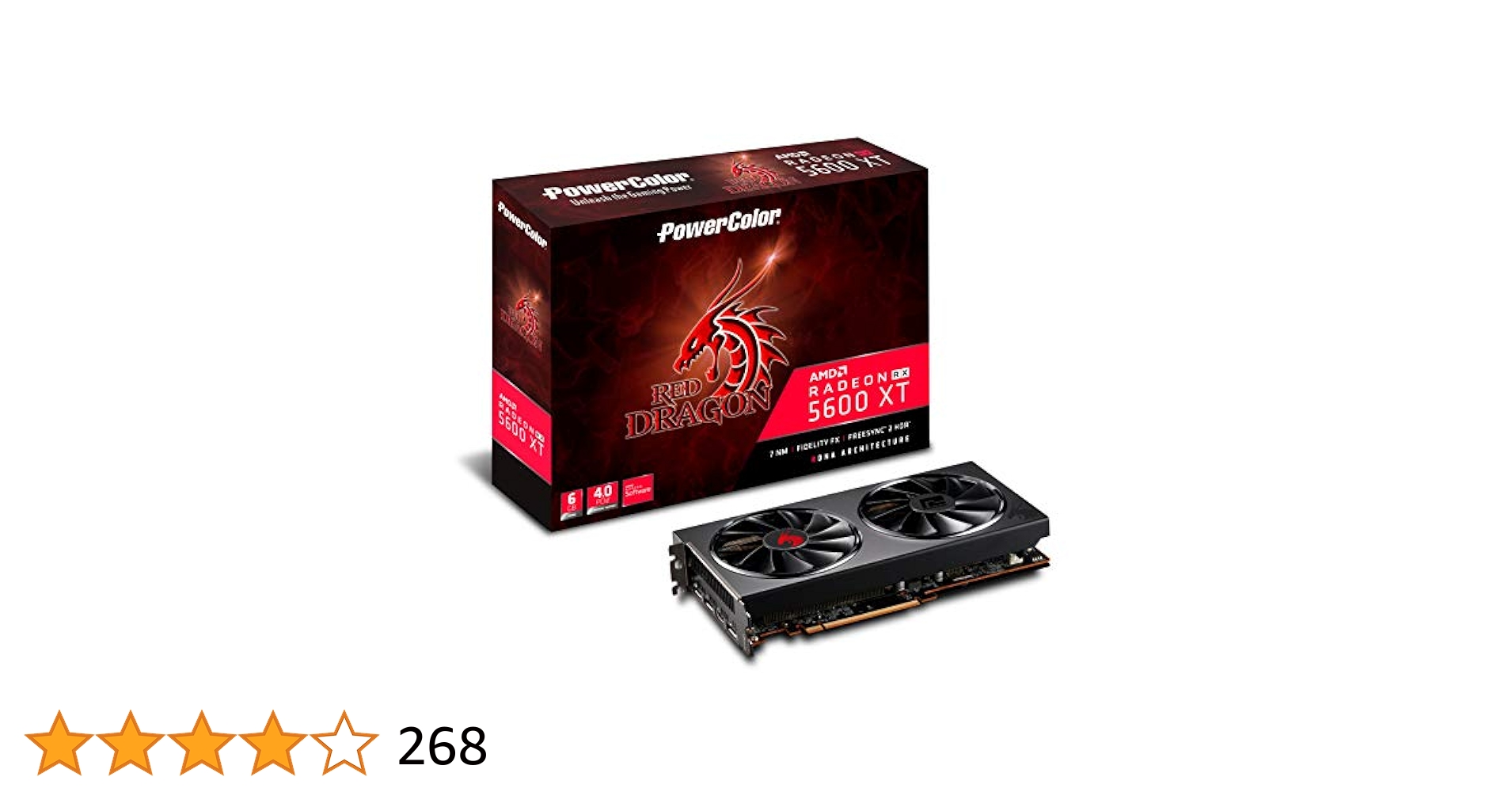 Amazon | PowerColor AMD Radeon RX5600XT搭載 グラフィック