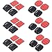 XCSOURCE® 12 pcs Soportes Montajes Piso/Curvad + 3M Adhesivo Pads Set para Gopro Hero 3+/3/2/1 4 Cámara OS180