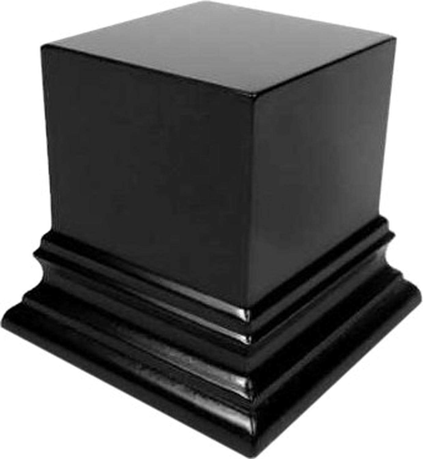 Amazon.co.jp: グリーンスタッフワールド 展示台 正方形 (6×6cm) 黒