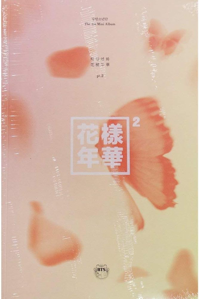 BTS BANGTAN BOYS KPOP 4th Mini Album In The Mood For Love PT.2 [Peach Ver.] CD + Photobook + Photocard
