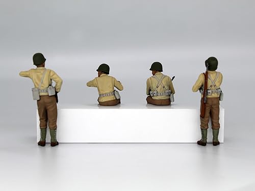 Miniatura 7 de ICM 35599 - Patrulla Militar de los Estados Unidos de la Segunda Guerra Mundial (G7107 con MG M1919A4) - Escala 135