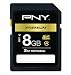 PNY Optima 8GB SDHC Class 4 Flash Memory Card P-SDHC8G4H-GE