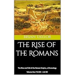 The Rise of the Romans Audiolibro Por Brian Taylor arte de portada