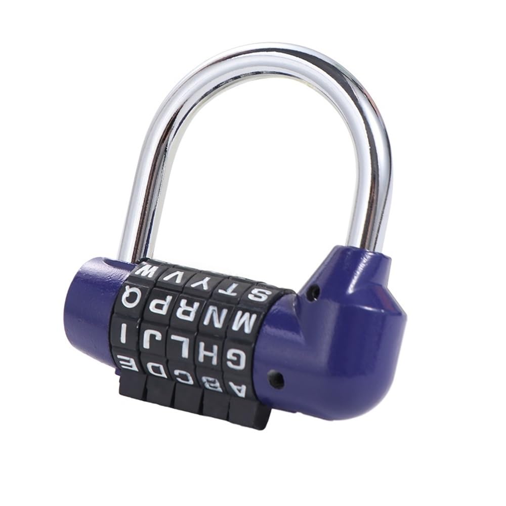 Suitcase Locks, Combination Padlock Changeable Code Password Alloy Digital Travel Lock Gym Multicolor(Blu)