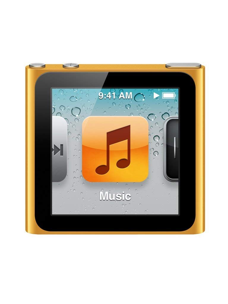 Apple iPod Nano 8GB - Orange - 6th Generation (Renewed)