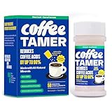 Coffee Tamer Coffee Acid Reducing Granules 50 Pack Box and 2.4oz Shaker Bottle