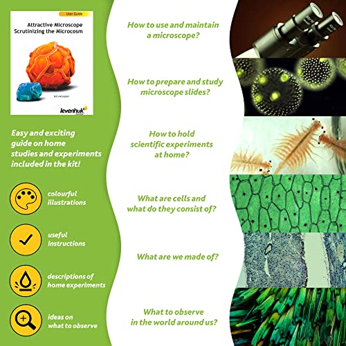 image for Levenhuk LabZZ M101 Lime Microscope, Lime, 69059, Purple