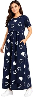 Litilish Zipless Maternity Feeding Dress | Zipless Nursing Dress for Women | Soft Cotton Lounge & Outdoor Wear | Pregnancy... Price In India