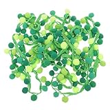  Supvox Pompom Borte Fransenband Trimm Ball Fransen Quasten Trim Zierborrte Bommelband f¨¹r DIY Handwerk Kleid Schal Hut 4,5m (Gr¨¹n)