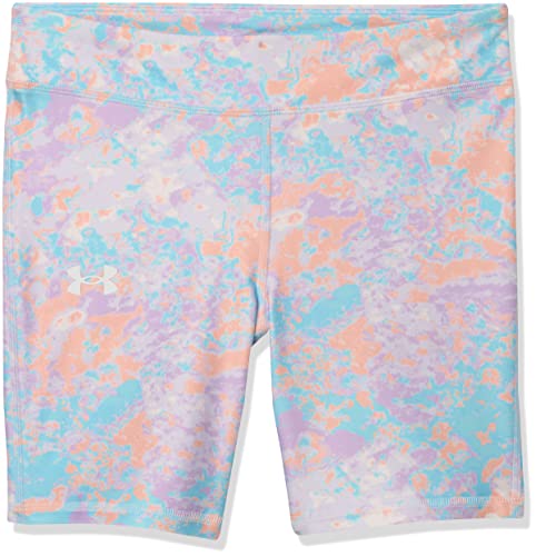 Under Armour Girls' HeatGear Print Bike Shorts