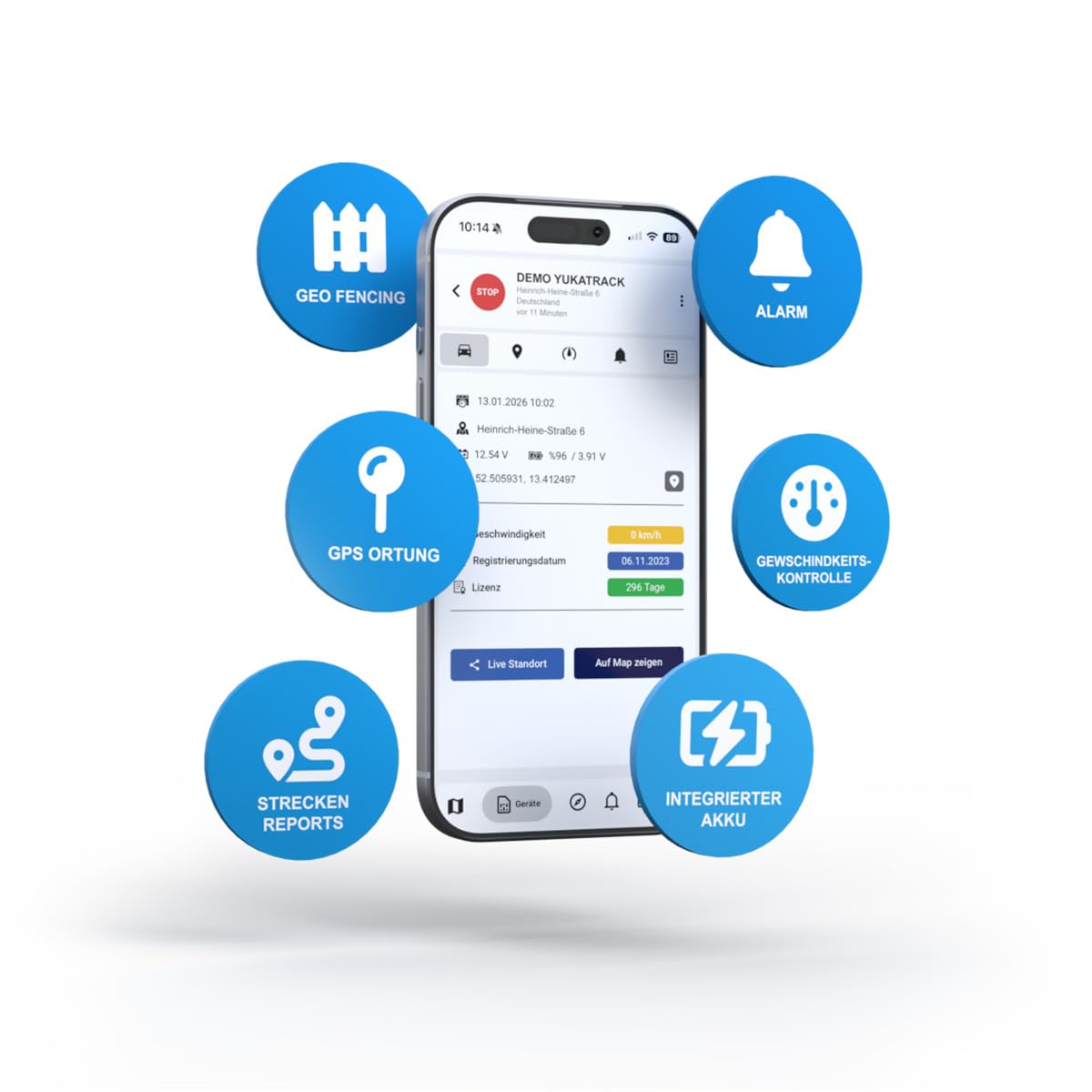 easyWire 4G GPS Tracker für Auto, Motorrad, LKW und Wohnwagen | SIM-Karte und Datenflat inklusive, Live-Ortung europaweit, Fahrtenbuch, ohne Abo und Vertrag, sofort einsatzbereit