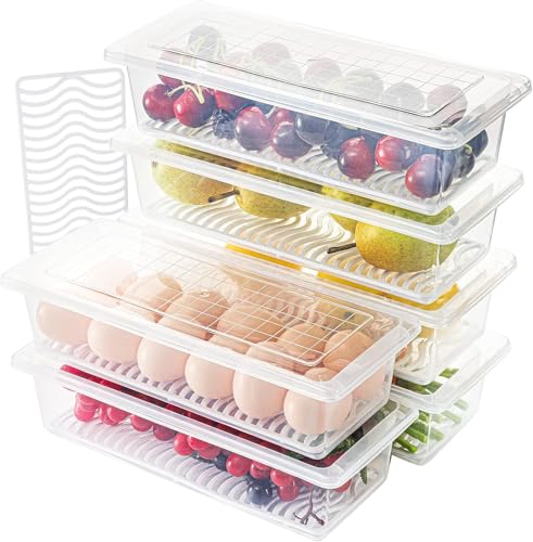 INOVERA (LABEL) Polypropylene 6 Pieces Fridge Storage Boxes | Ref...