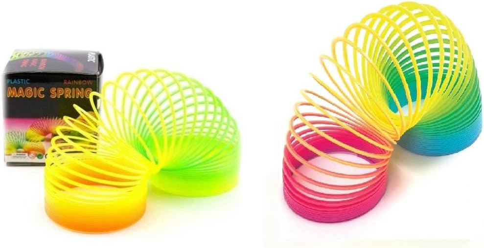 SPS Magic Spring Rainbow - Bouncy Stretchy Spring Pack of 2