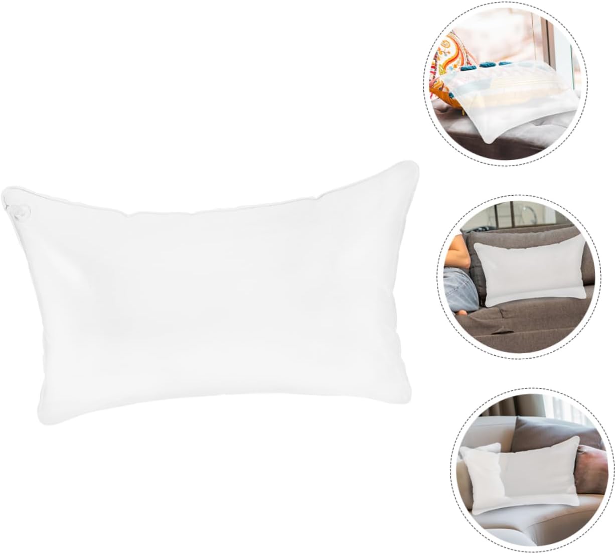 VANZACK Inflatable Pillow Insert for Camping Sofa Couch Travel Portable Cushion