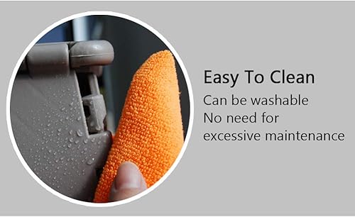 Miniatura 5 de Taburete plegable antideslizante, lo suficientemente resistente y seguro, soporta hasta 300 libras, taburete de 11 pulgadas para adultos o niños,