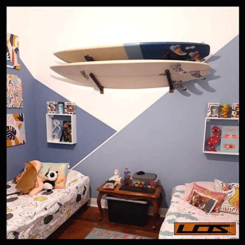 Rack & Suporte De Parede - 2 Pranchas De Surf - Inclinado - Pinnus
