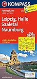 leipzig halle flughafen zug  KOMPASS Fahrradkarte 3075 Leipzig - Halle - Saaletal - Naumburg 1:70.000: Fahrradkarte. GPS-genau