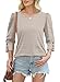 Fall Fashion Must Haves Boho Tops for Women Trendy Business Casual Outfits Plus Size Blouses Dressy Work Tshirts Shirts Spring Summer Women's Clothing Brown 2XL