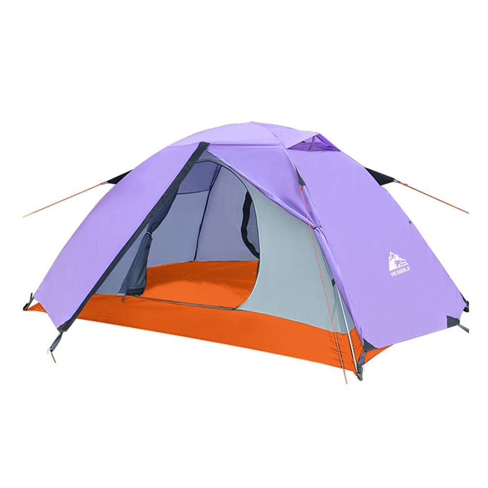 Amazon | テント キャンプテント 2人用 ツーリングテント 二重構造 4