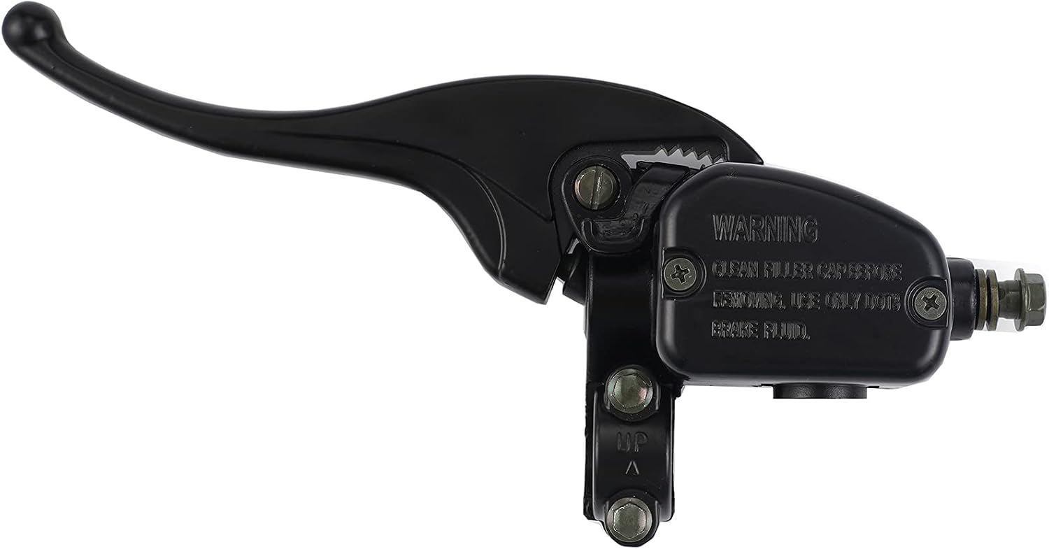 Front Left Brake Master Cylinder Lever Fit for Polaris Trail Big Boss Euro 250 350 350L ATV (Left Side)