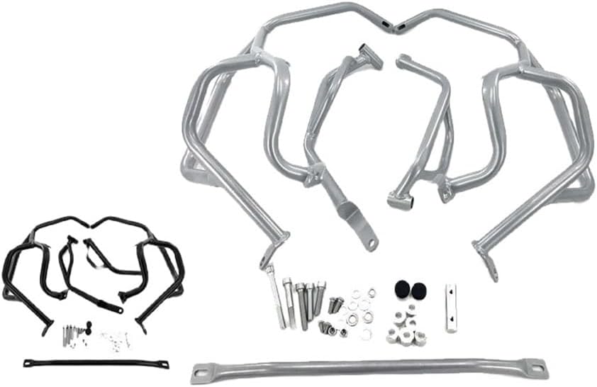 Engine Guard Crash Bars for Tuareg 660 ADV 2021-2024 Motorcycle Highway Engine Guard Crash Bar Frame Tank Bumper Fairing Protector Bars Motorbike Crash Bar Bumper